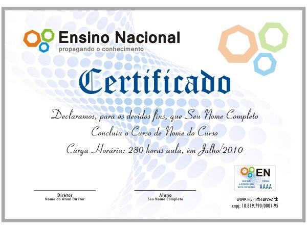 Curso de Digitação – Ensino Nacional